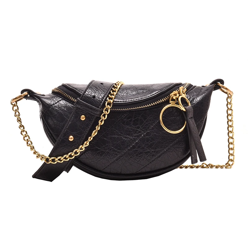 Одноцветные сумки через плечо из искусственной кожи для женщин 2020 круглая сумка