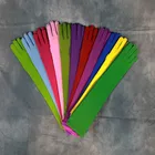 Женские вечерние перчатки с длинными пальцами, из спандекса, 204