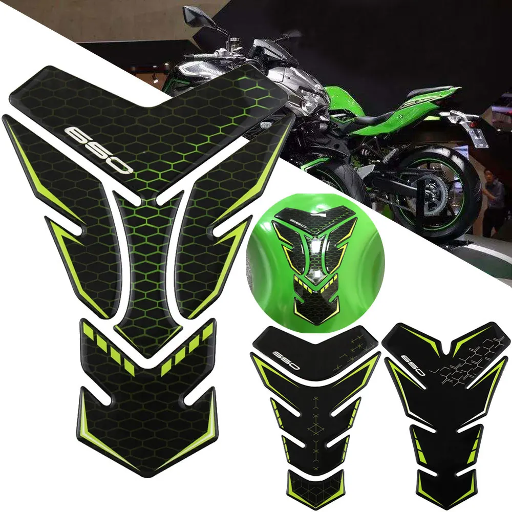 3D наклейка на бак мотоцикла защитная наклейки для Kawasaki Z650 Z 650 2017-2021 Fireblade