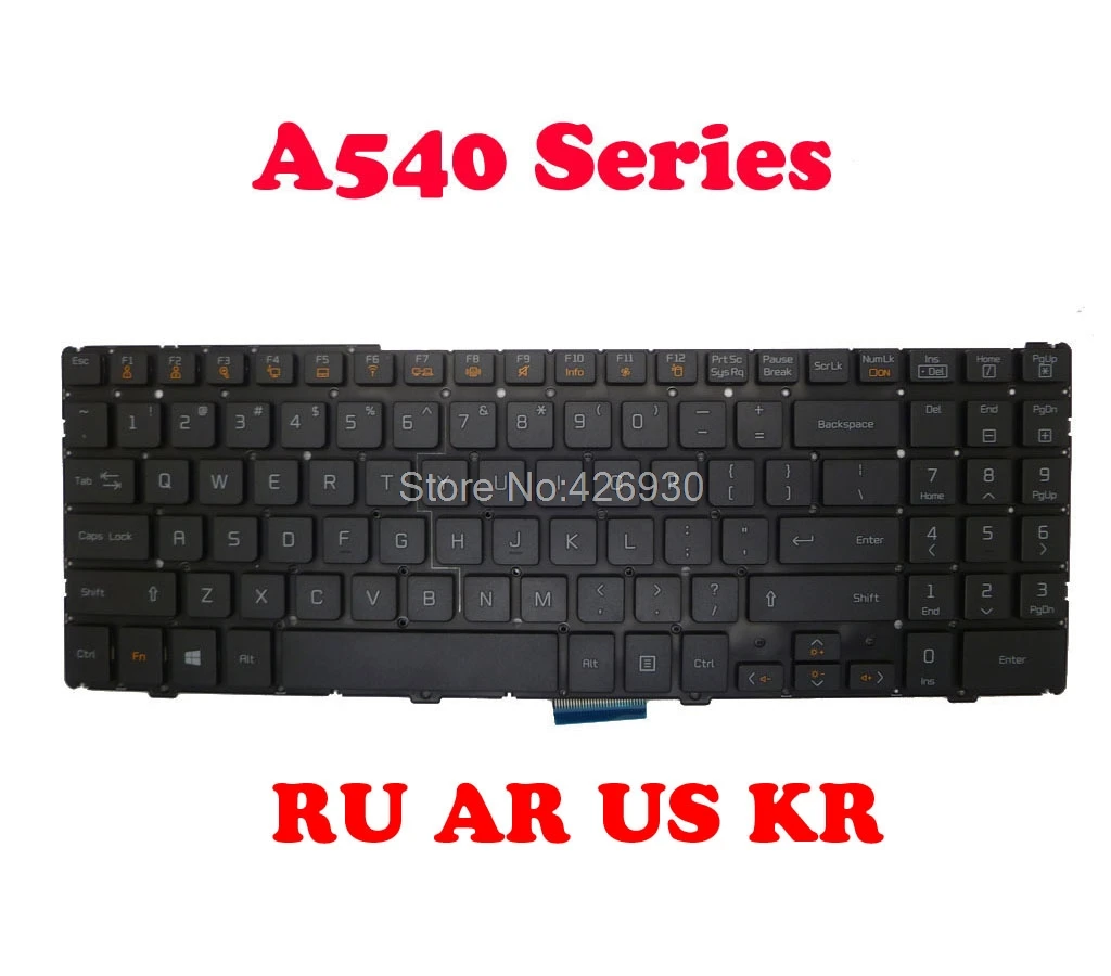 RU AR US KR клавиатура для LG A540 A550 A560 SVC T без рамки английский 2B 04410Q110 AEQLGU01010 Arabia