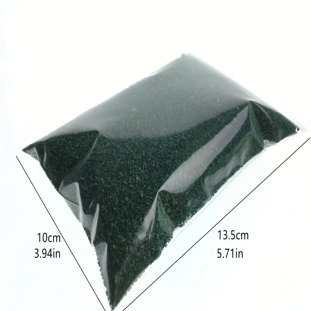 30 г/лот архитектура 0 5 мм-1 мм деревянное дерево порошок флок темно-зеленая трава