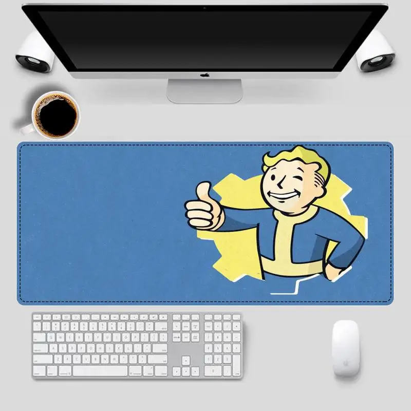 Funny Vault Boy Mouse Pad Laptop PC Computer Mause Desk Mat For Big Gaming Overwatch/CS GO | Компьютеры и офис