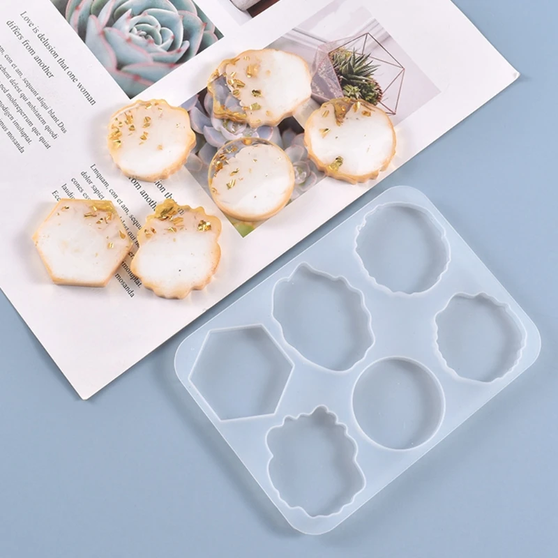 

С украшением в виде кристаллов эпоксидная смола, форма с милым животным орнаментом литья силиконовая форма «сделай сам» ремесла Ювелирные ...