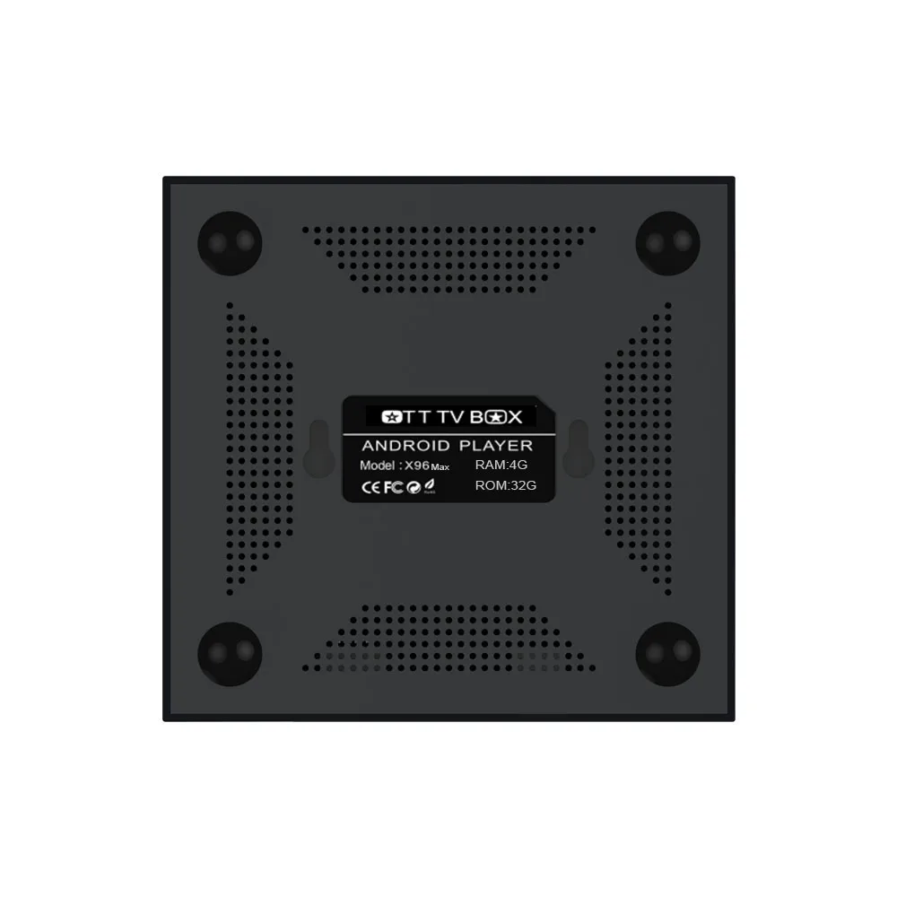 X96Max Smart tv BOX Android 8 1 Amlogic S905X2 LPDDR4 четырехъядерный процессор 4 ГБ 32 64 Гб 2 г и 5 ГГц Wifi BT