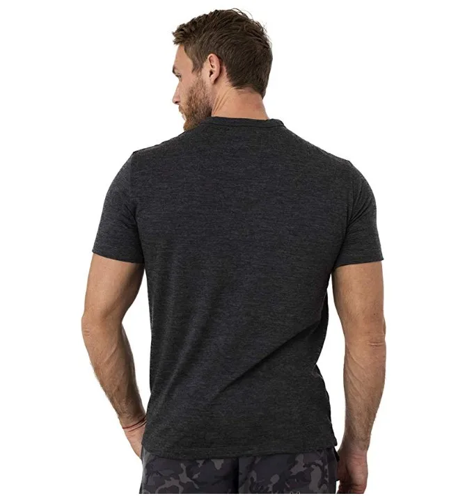 

2021 Men's Merino Wool T Shirt Base Layer Wool Tee Men 100% Merino Wool Shirt 170gram Wicking Breathable Anti-Odor Size S-XXL