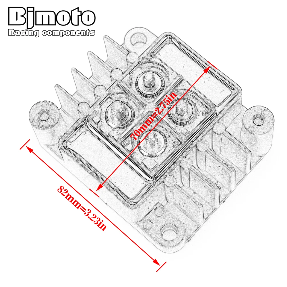 

Motorcycle 6G5-81960-A0 12 Voltage Regulator Rectifier For Yamaha 75A 75 TLR C115 130 140 P150L C150 L150A L200A L200F