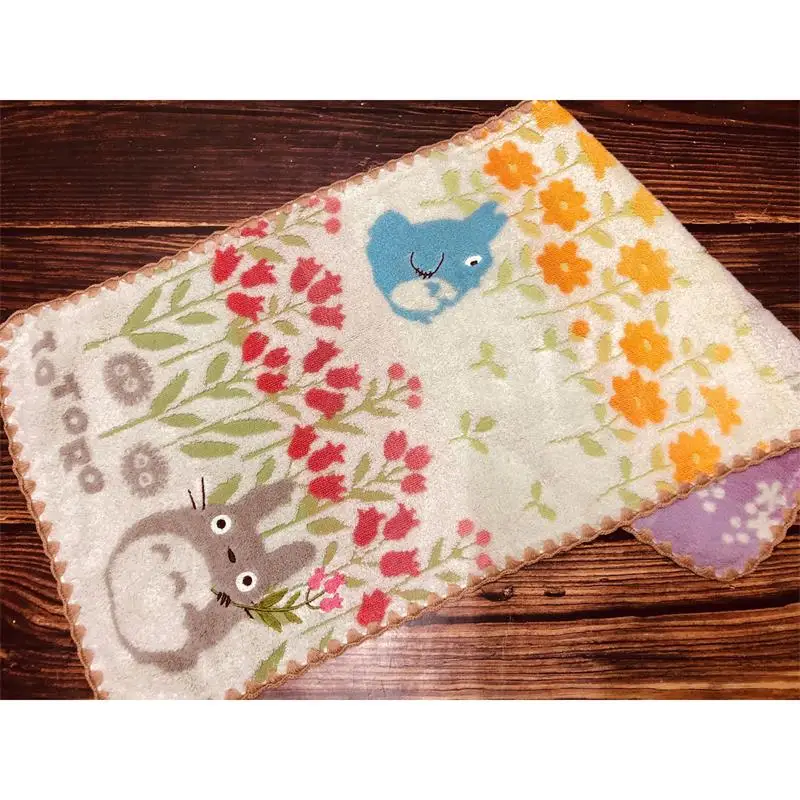 Хлопковое полотенце для лица в стиле аниме Тоторо с героями мультфильмов | Дом и