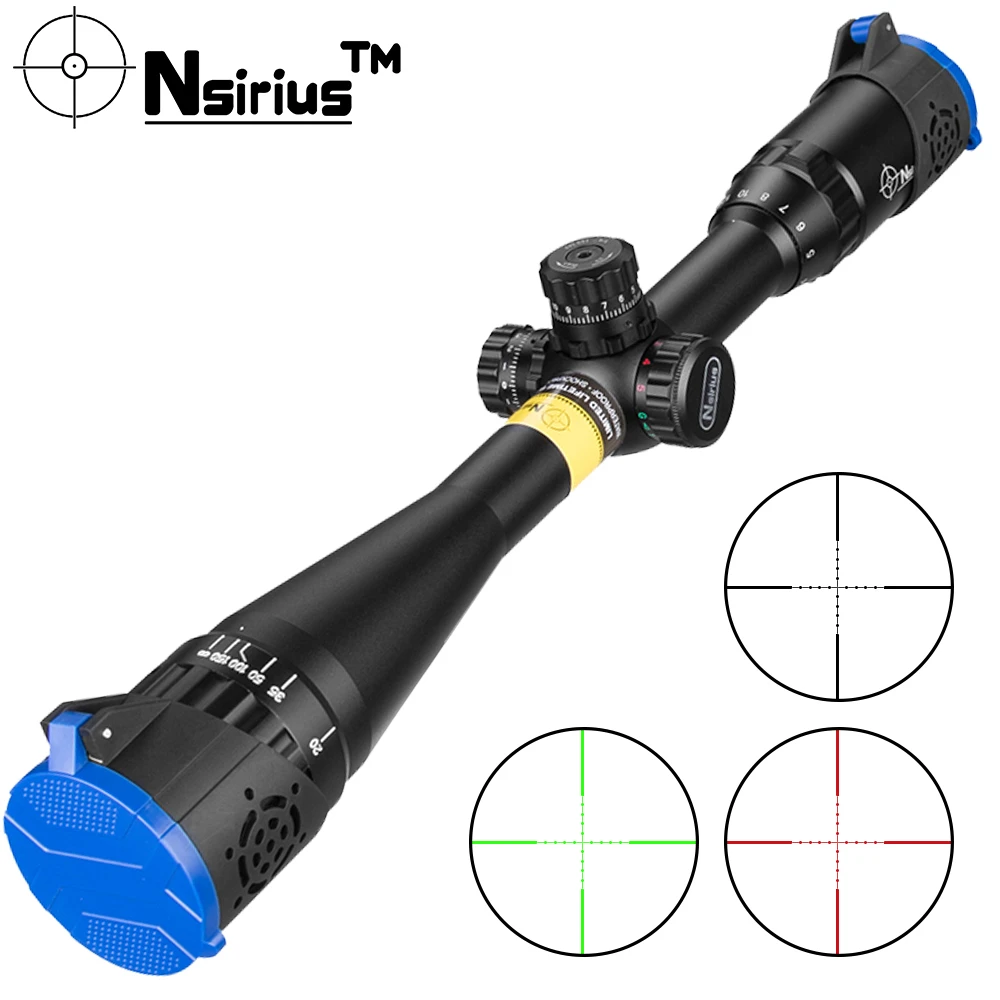 NSIRIUS 4 16x40 AOE оптика красный зеленый свет мил точечная винтовка точный охотничий