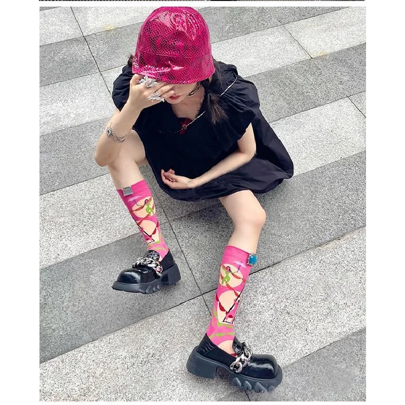 

Female Shoes Mary Janes Square Toe Chain Loafers Oxfords Women Thick Heels Platform Black Vintage Slip On Autumn Lady Footwear