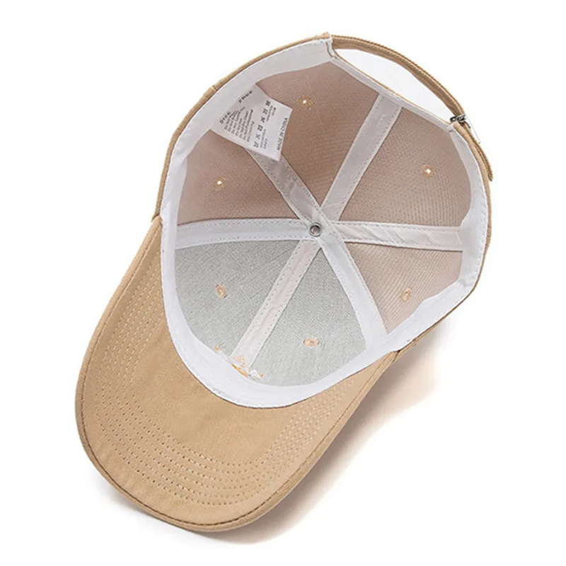 

SILOQIN Women's Cap Letter Embroidery Simple Cotton Baseball Caps Snapback Cap Adjustable Size Casual Black Hat Men's Sports Cap