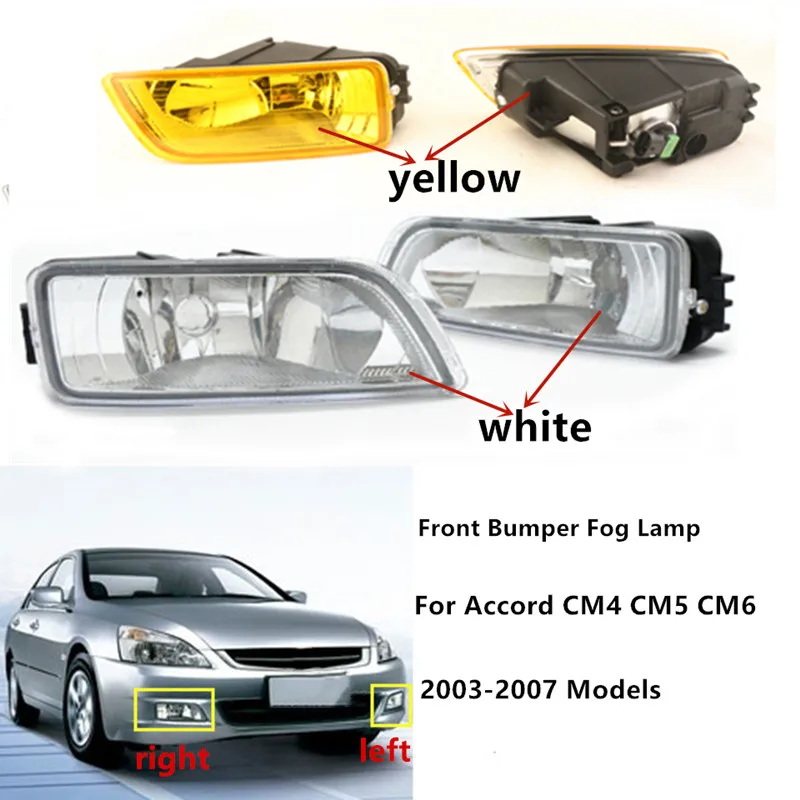 Противотуманная фара противотуманная для Honda Accord 2003 2004 2005 2006 2007 CM4 CM5 OEM: 33901 SDA H01 33951