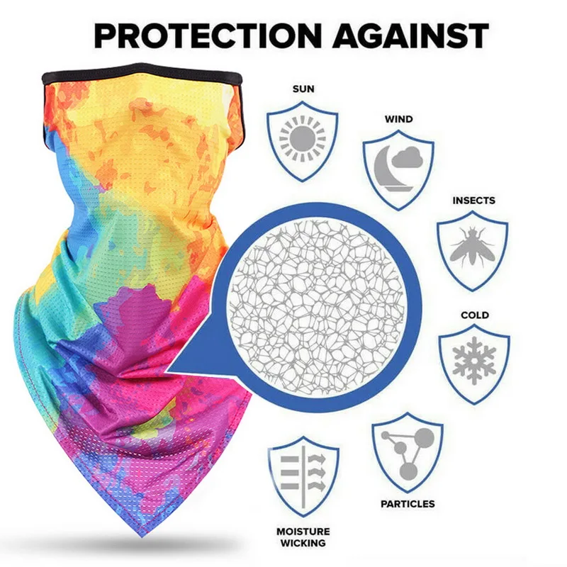 1 шт. шарф-Балаклава унисекс для занятий спортом на открытом воздухе | Спорт и
