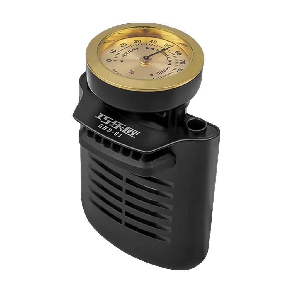 Гитарный увлажнитель Портативный гигрометром декоративные часы для ABS + металл