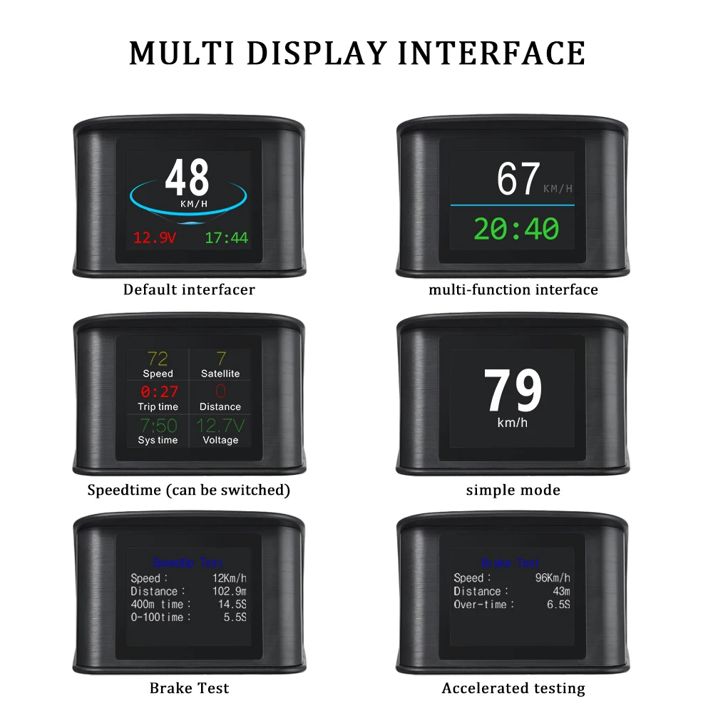 Автомобильный проектор скорости T600 Hud GPS OBD цифровой дисплей измеритель расхода