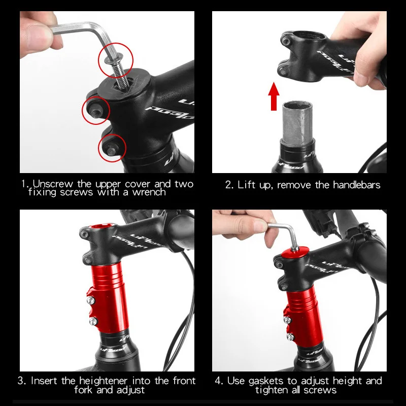 Удлинитель для руля велосипеда 12/13 см | Спорт и развлечения