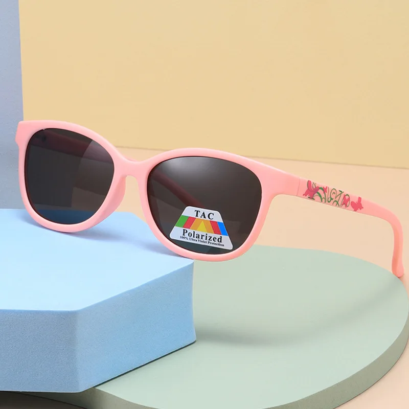 

2021 New Children Kids Square Polarized Sunglasses Fashion Cute Baby Boys Girls UV400