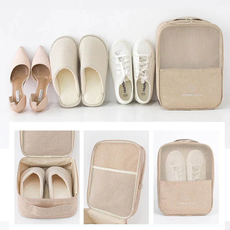 Многослойные дорожные сумки для обуви портативная коробка складная сумка пляжа