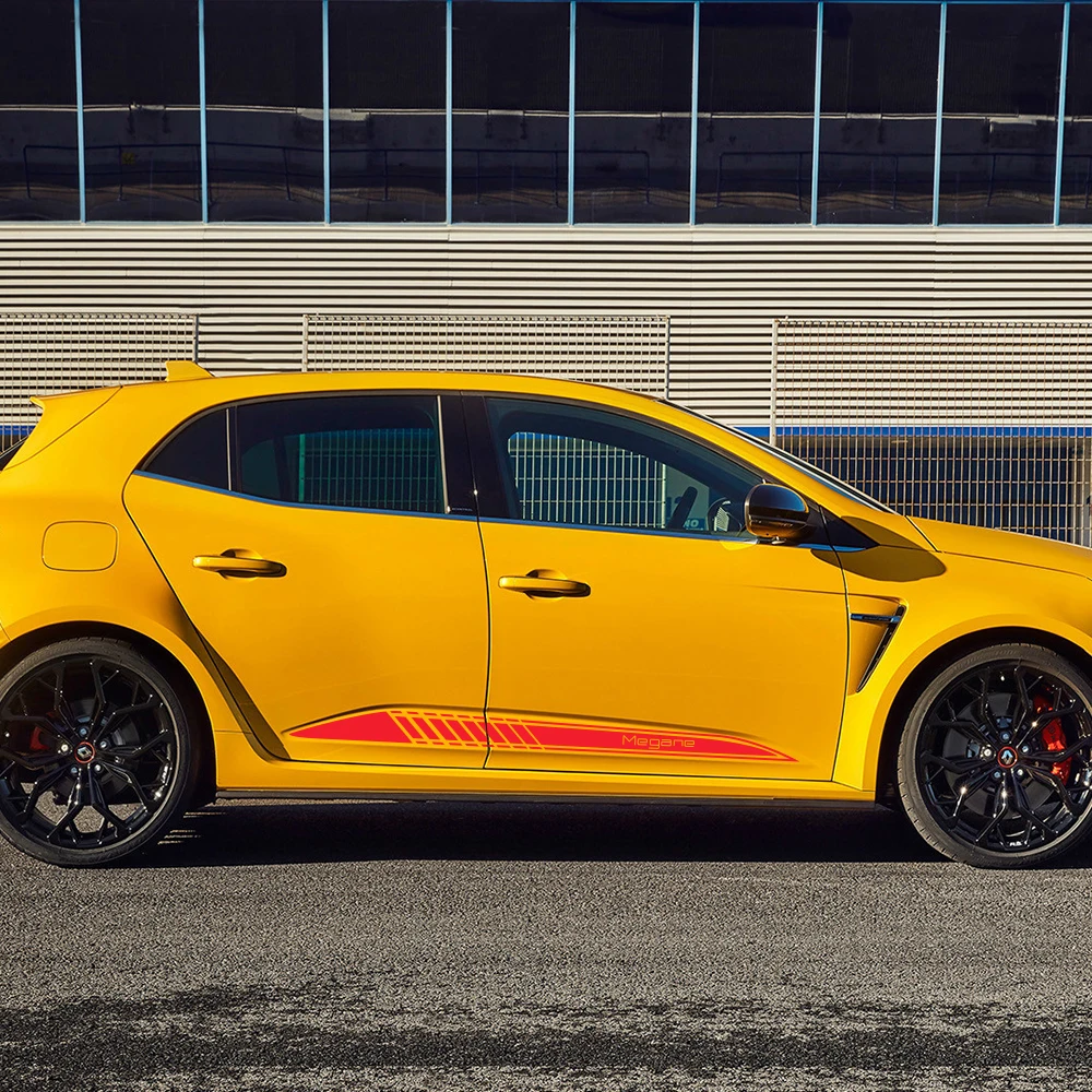 2 шт. для Renault Megane 3 машинный гараж из боковой двери наклейки виниловой пленки
