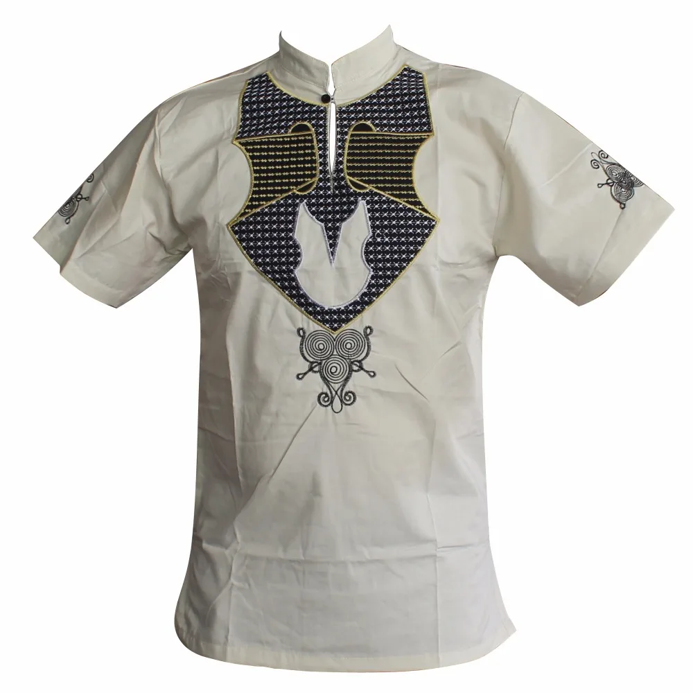 Облегающие футболки с вышивкой новый дизайн Пан-Африканский Топ этнический