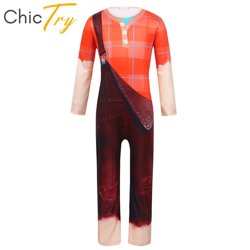 ChicTry Детский костюм на Хэллоуин для мальчиков Аниме Косплей тематическая