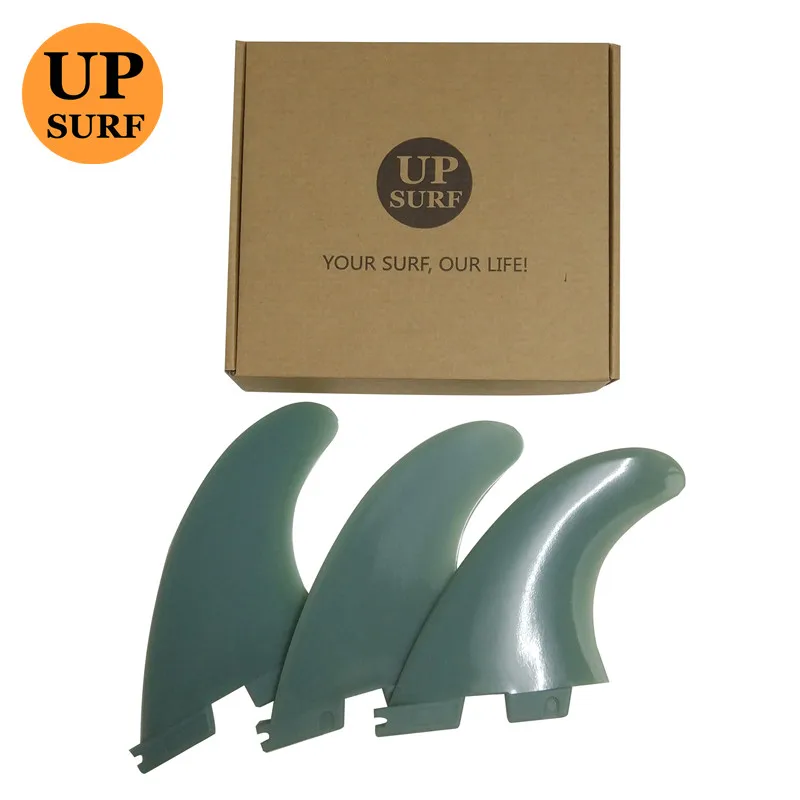 Плавник для серфинга FCS II Tri fin set стекловолокно+ пластик нейлон nateral цвет артистки плавники(доска для серфинга) аксессуары
