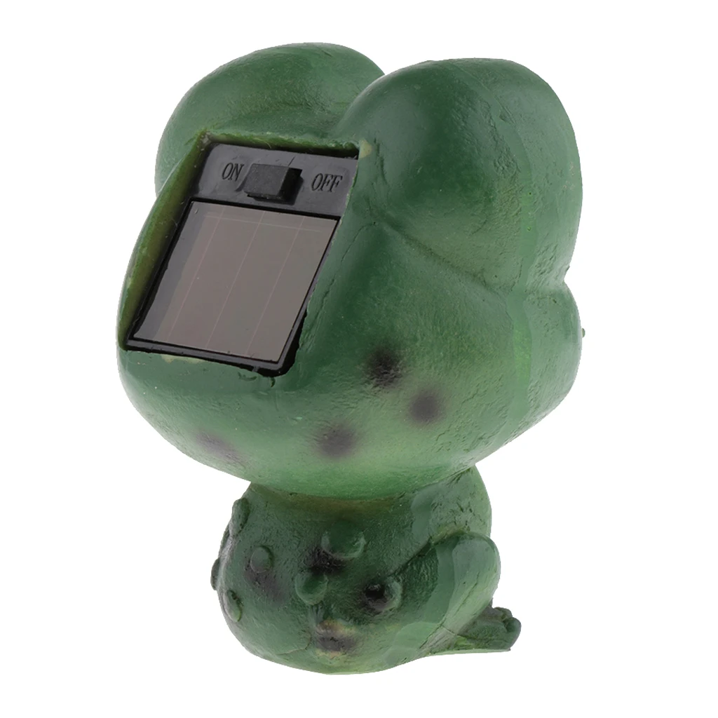 Садовая лампа на солнечной батарее декоративный светильник из смолы для газона