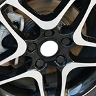 20 шт. автомобильное Силиконовое колесо с крышкой для винта для Volkswagen VW polo golf 4 Ssangyong Abarth Renault megane 2 3 duster captur