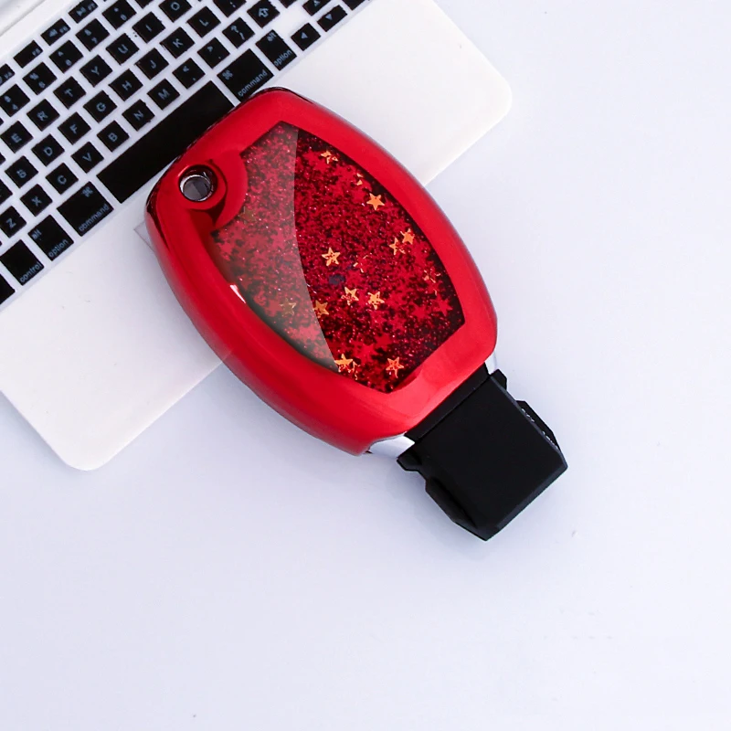 Новинка чехол для автомобильного ключа из ТПУ Защита от сыпучего песка Mercedes Benz W204