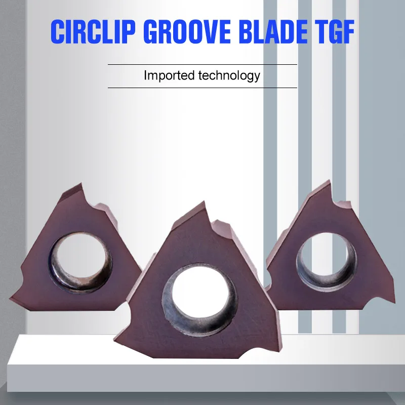 

YOUSCARD 10Piece cutting tool TGF32R080 TGF32R100 TGF32R120 TGF32R150carbide inserts Kyocera Same quality Circlip groove blade