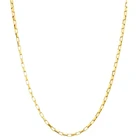Ожерелье из нержавеющей стали Mavis Hare LOLI, гладкая и шикарная цепочка из звеньев, 40 + 5 см, постоянное минималистичное украшение в подарок для женщины