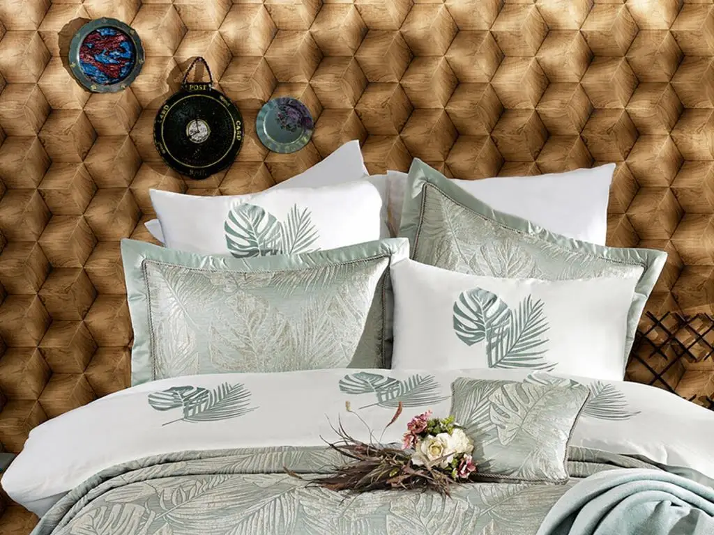 

eyizdiyar Tropical 11 Piece Dowry Pack Mint Green