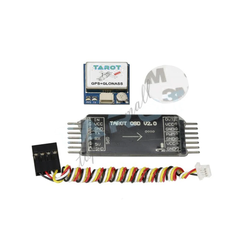 Tarot TL300L2 мини OSD Видео Наложение наложения gps системы V2.0 ГЛОНАСС M8N скидка 20