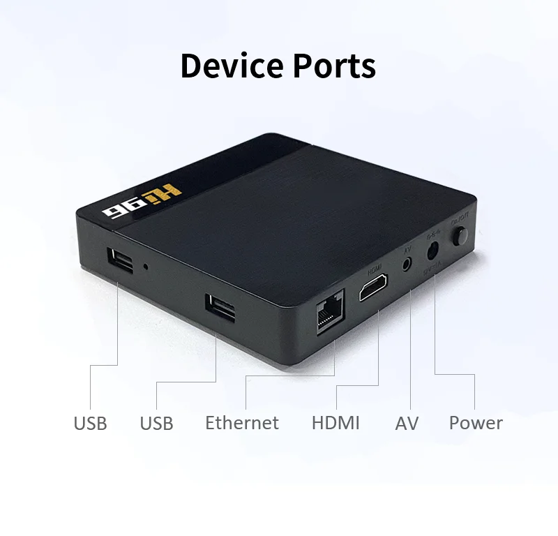 Новейшая ТВ-приставка Hi96 1 ГБ 8B Hisilicon Hi3798M четырехъядерный Android 9 0 2 4G и 5 0G Двойной