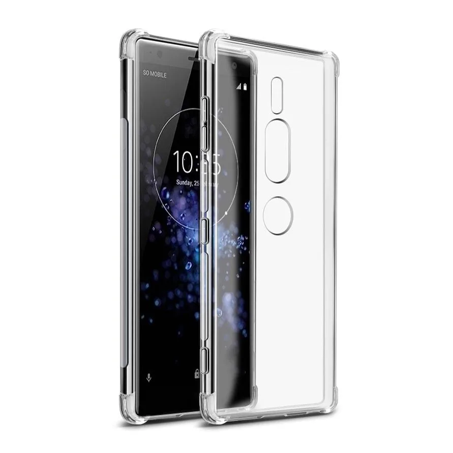 Задний Чехол для Sony Xperia XZ2P чехлы телефонов усиленные углы сотовые телефоны