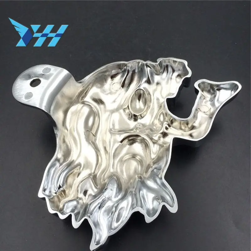 

Motorcycle Horn Cover for Side Mount Cowbell all V-rod's LED Chrome