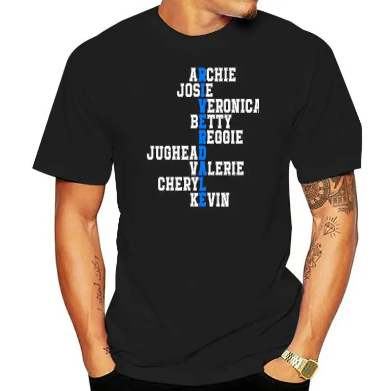 

Riverdale T Shirt Names Jughead Jones Archie Jones Andrews UNISEX