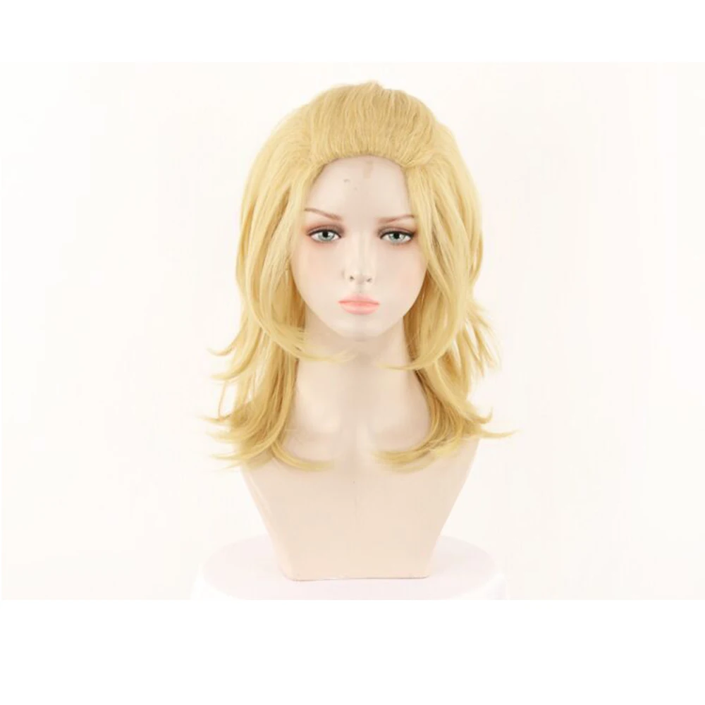 Парик Токио Мстители манджиро Сано для косплея длиной до плеч светлый