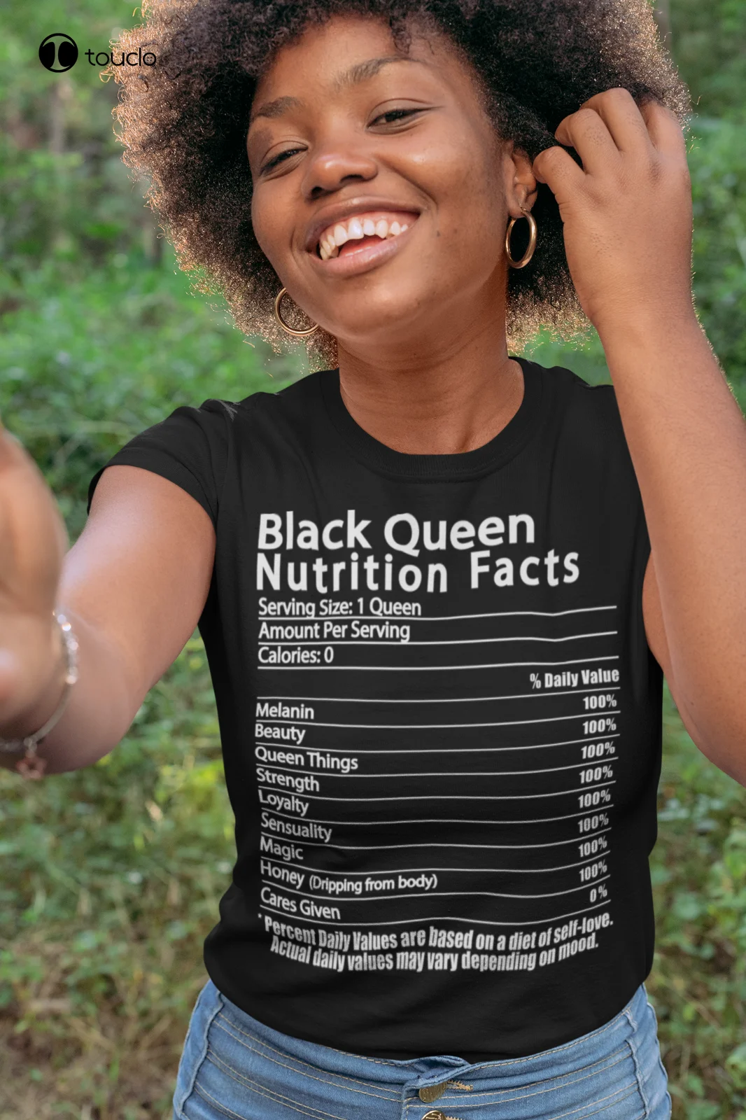 

Black Queen Nutrition Facts Shirt Black Woman Pride Melanin Dopee Afro American Tee Shirt
