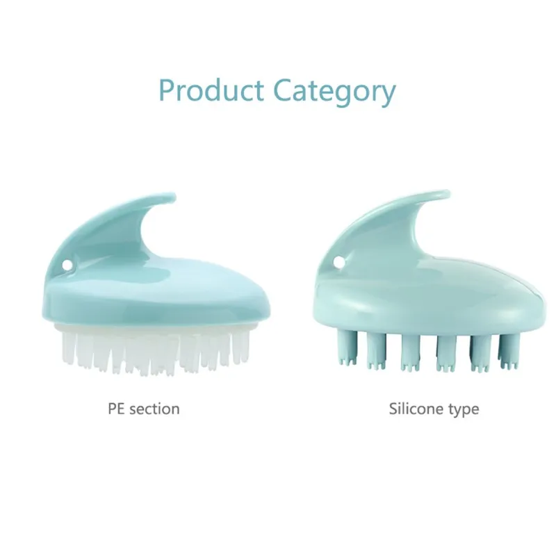 

1PCS Hair Scalp Care Brush Deep Cleaning and Protecting Shampoo Massage Brush Hair Care Silicone Styling Accessories Hot Sale