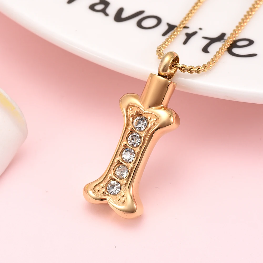 Ожерелье в виде собачки для прах питомца-памятный сувенир кремации из меха