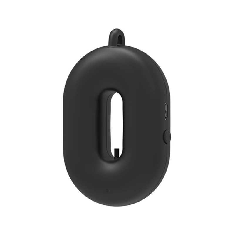 

2set Personal Wearable Air Purifier Necklace USB Air Freshner Ionizer Negative Ion Generator Low Noise White & Black