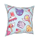 Cardcaptor Card Captor Sakura мультипликационным мотивом декоративные подушки для дома декоративная подушка для автомобиля двухсторонняя Полиэстеровая печать с принтом