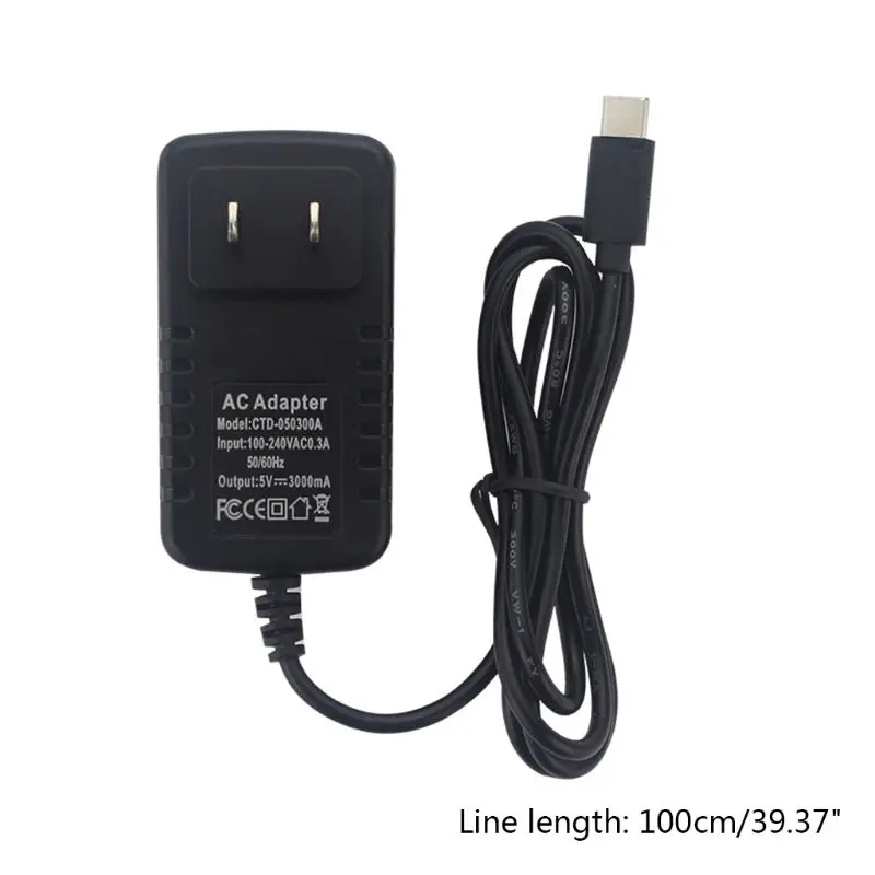 

Raspberry Pi 4 Power Adapter 5V 3A Type-C Power Supply for RPI 4 Model B EU US UK AU Charger Available