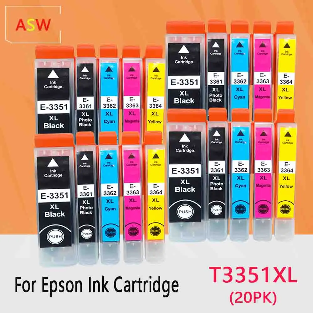 

Совместим с картриджем для принтера EPSON 33XL T3351, экспресс-печать Premium XP 530 630 640 635 645 830 900