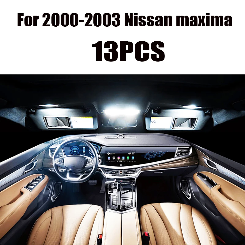 Автомобильные аксессуары для Nissan maxima 2000 2014 белый цвет Canbus без ошибок