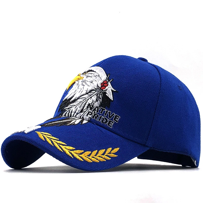 Patriotic American Eagle And American Flag Baseball Cap Usa 3d Embroidery