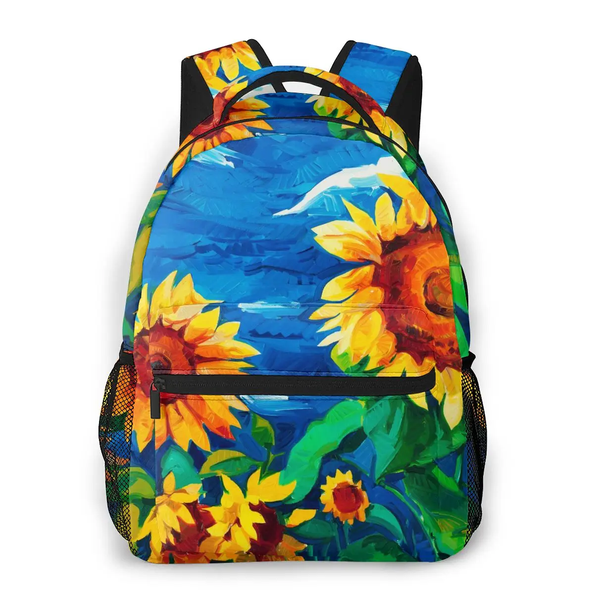 

Female Backpack Sunflower Fashion Women College School Bagpack Travel Shoulder Bag for Teenage Girls 2021