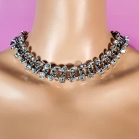 blingbling necklace crystal choker new arrival hot trendy accessories for women bridal wedding jewelry gift for her