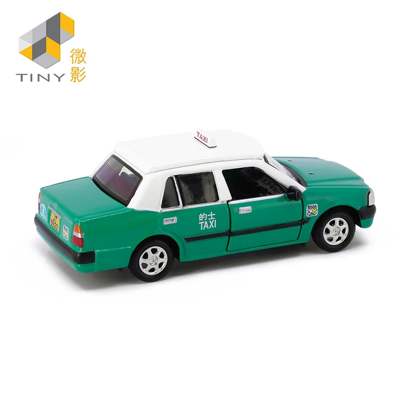 Крошечная модель такси № 45 из алюминиевого сплава для комфортного 64
