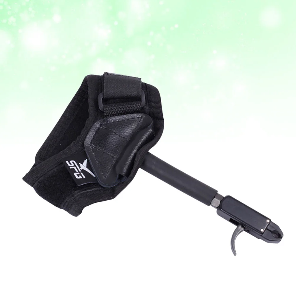 

Arrow Release Aid Compound Bow Caliper Strap Archery Bow Wrist Band Archery Accessories Black